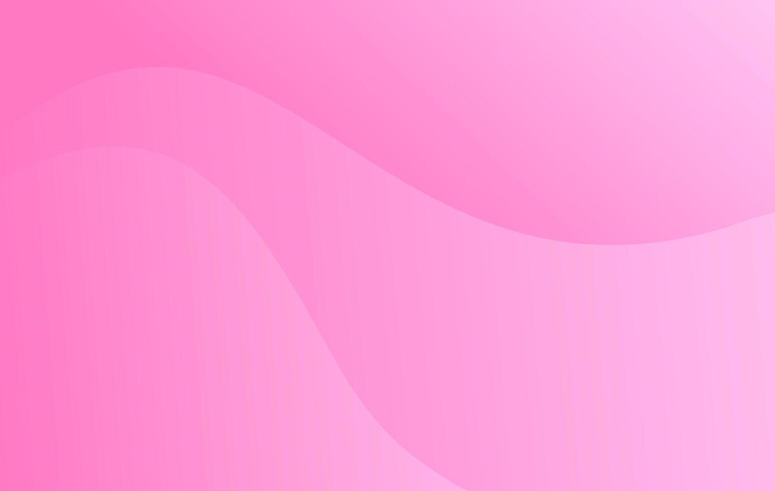Elegant Pink Wave Gradient Background. Abstract Flowing Design vector