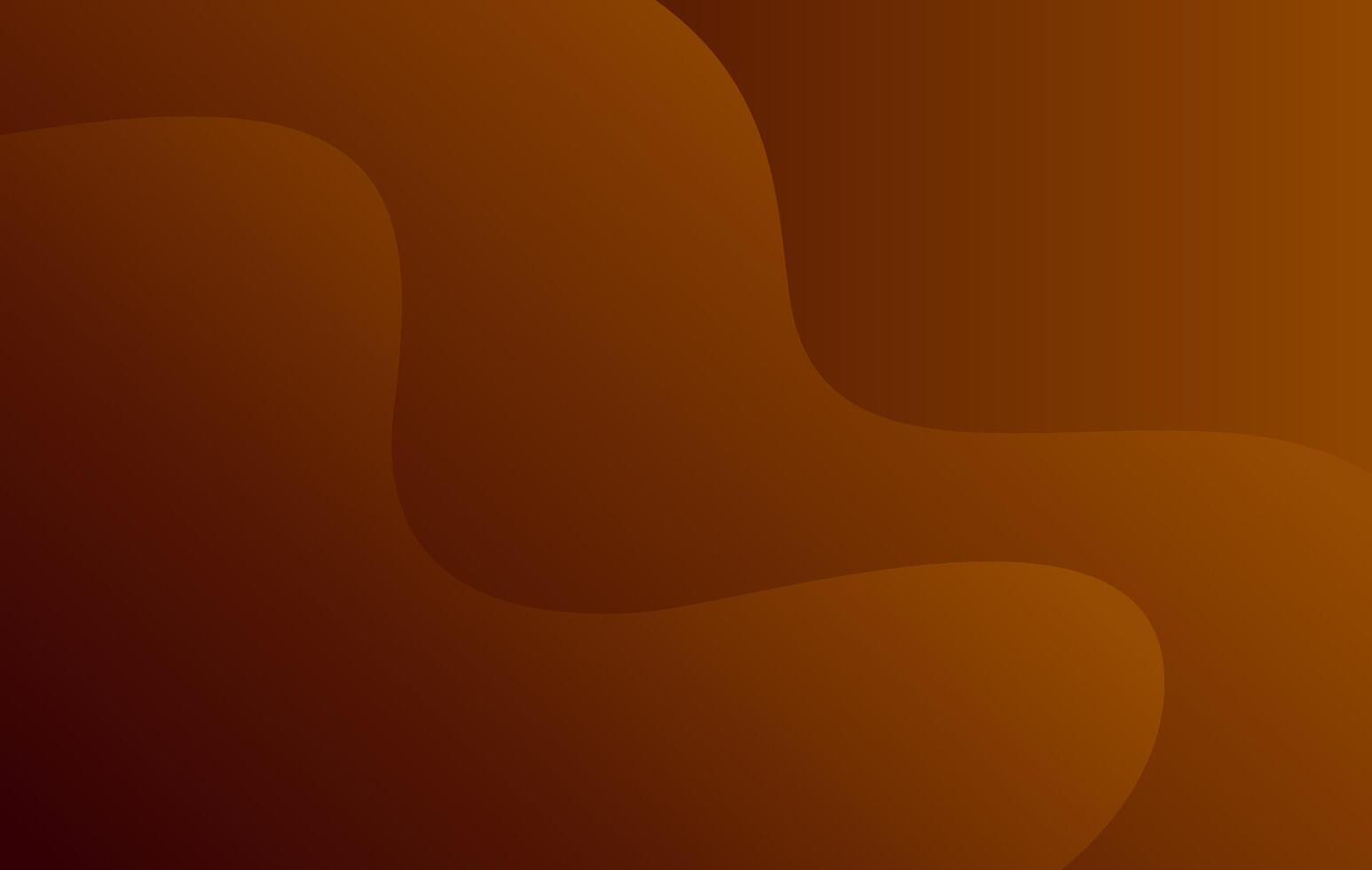 Brown Gradient Background. Smooth Abstract Wallpaper Design vector