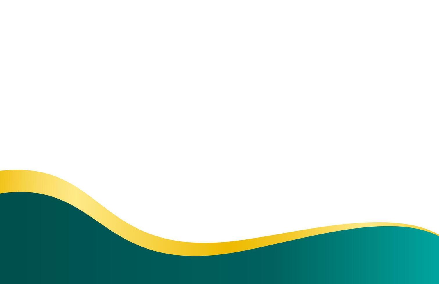 Teal and Gold Border Designs for Printable Certificates vector
