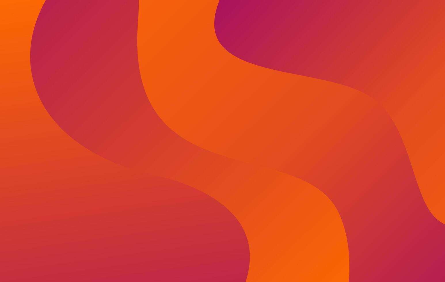 Orange Gradient Background. Smooth Abstract Wallpaper Design vector