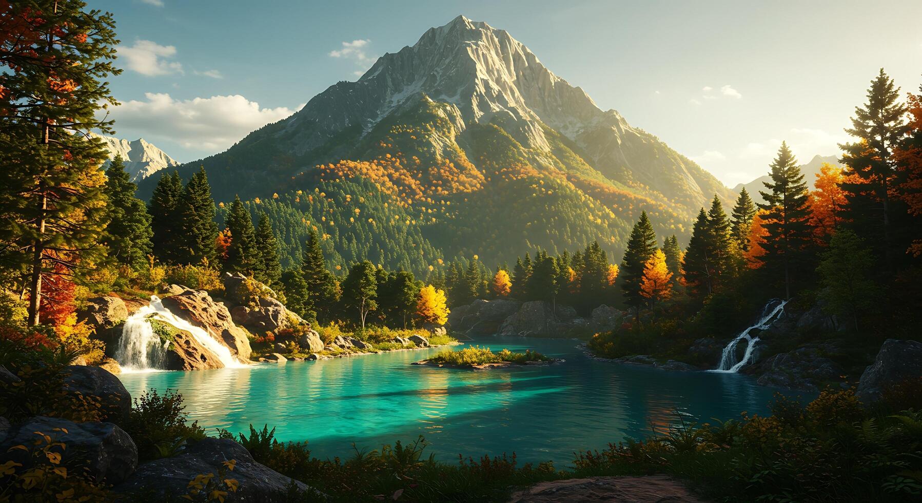 Gorgeous Nature Photo Capturing Rich Details in Sunset Lighting