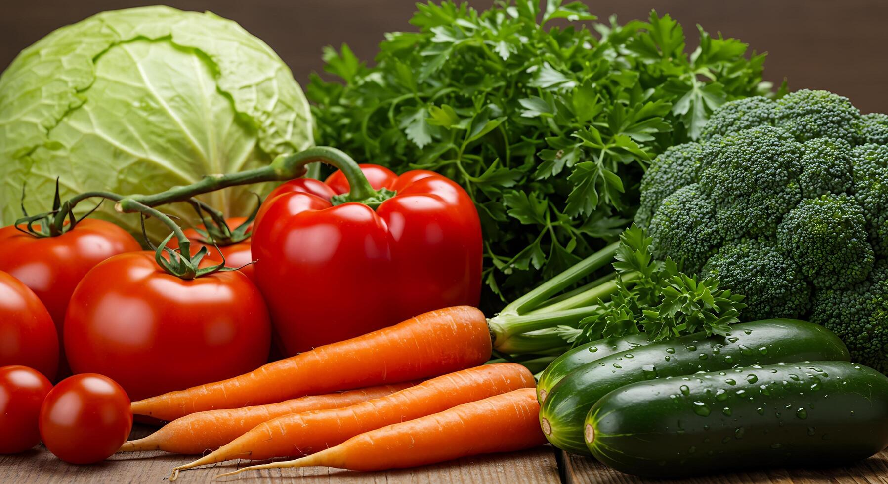 Bright and Vibrant Vegetables Shot in High Resolution photo