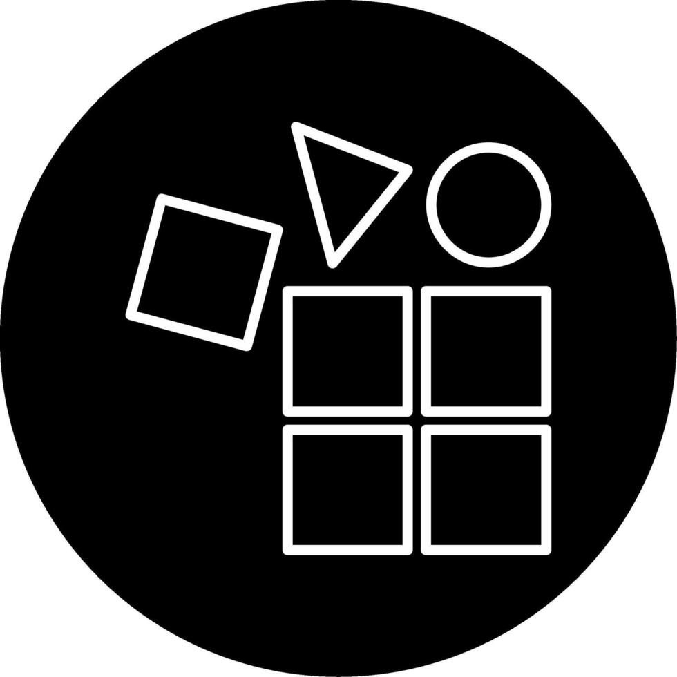 Unorganized Behavior Patterns Line Circle Inverted vector