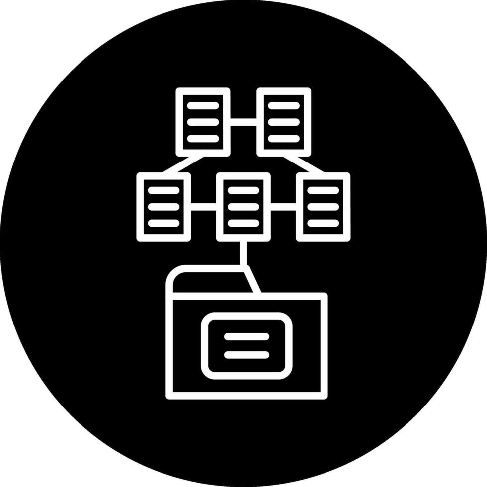 Taxonomy Classification System Line Circle Inverted vector