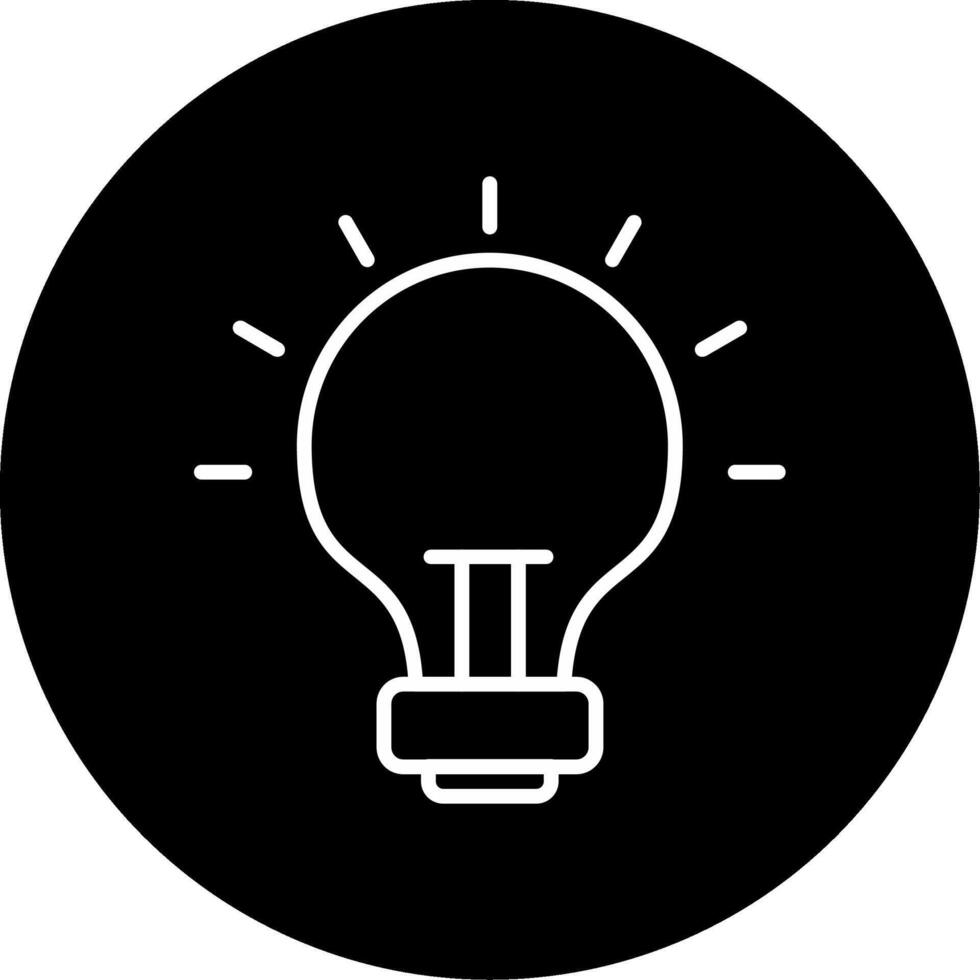 Idea Creative Concept Line Circle Inverted vector