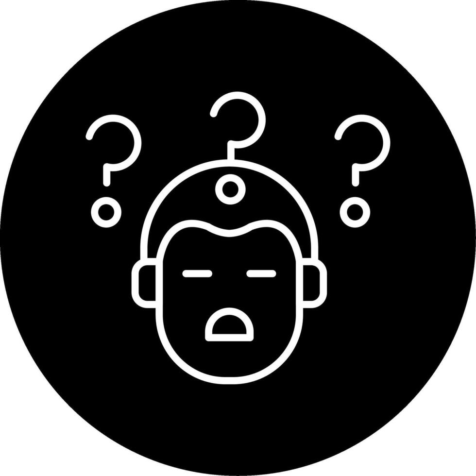 Forgetfulness Traits Line Circle Inverted vector