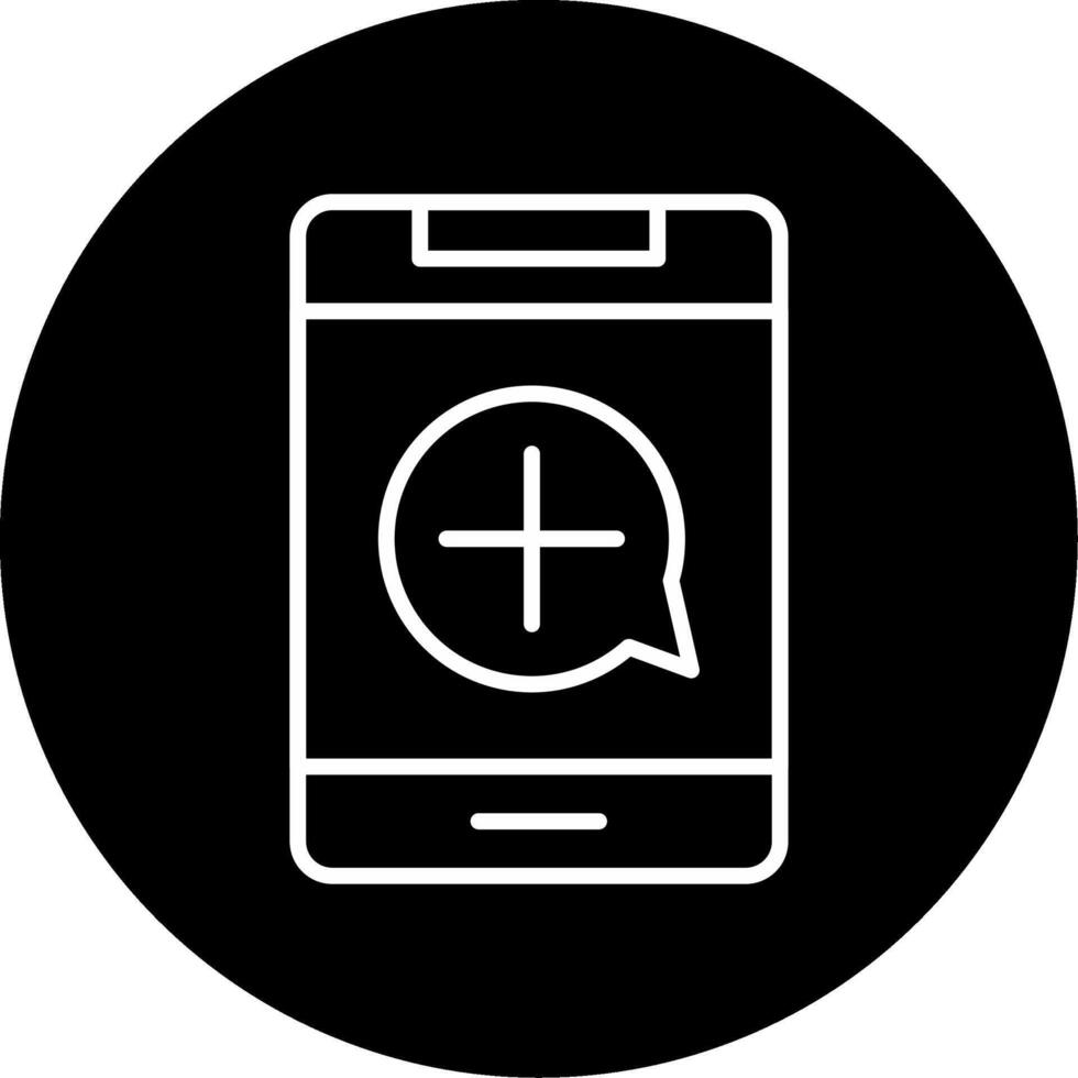 Emergency Call Urgent Request Line Circle Inverted vector