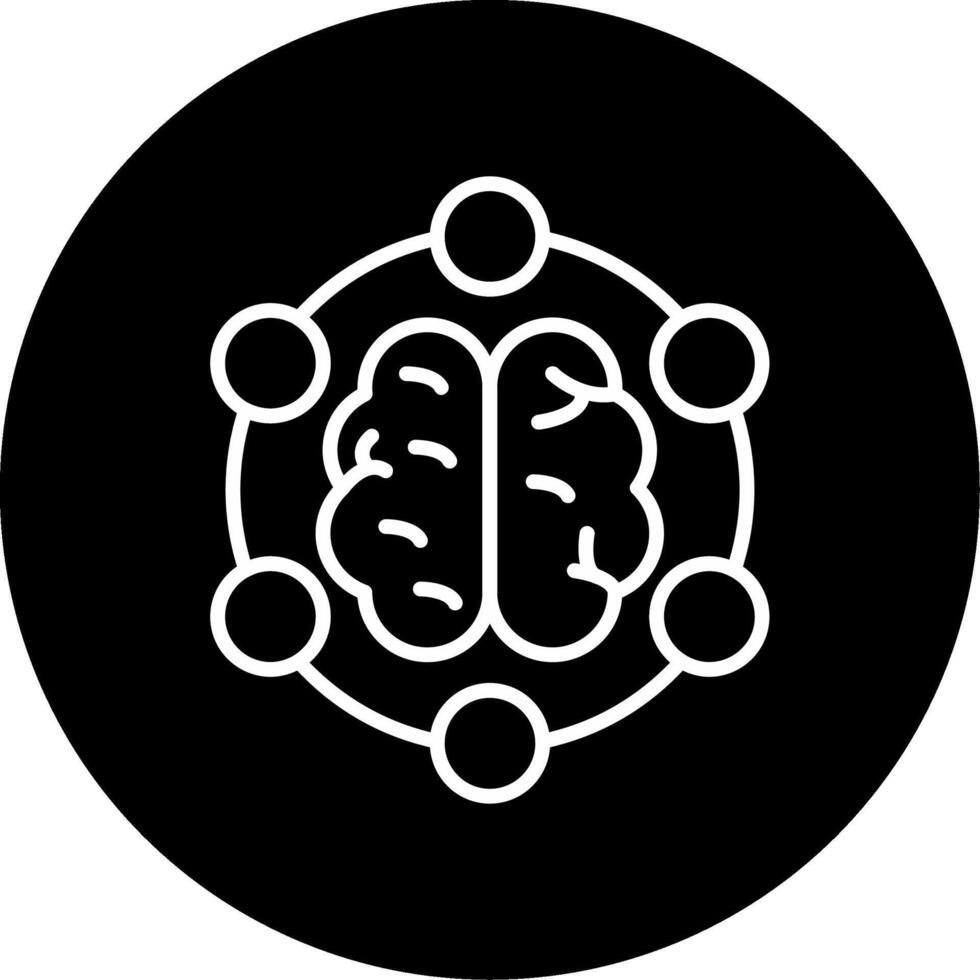Distraction Behavior Traits Line Circle Inverted vector