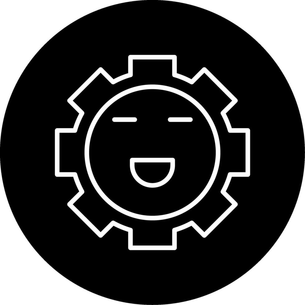 Hyperactive ADHD Traits Line Circle Inverted vector