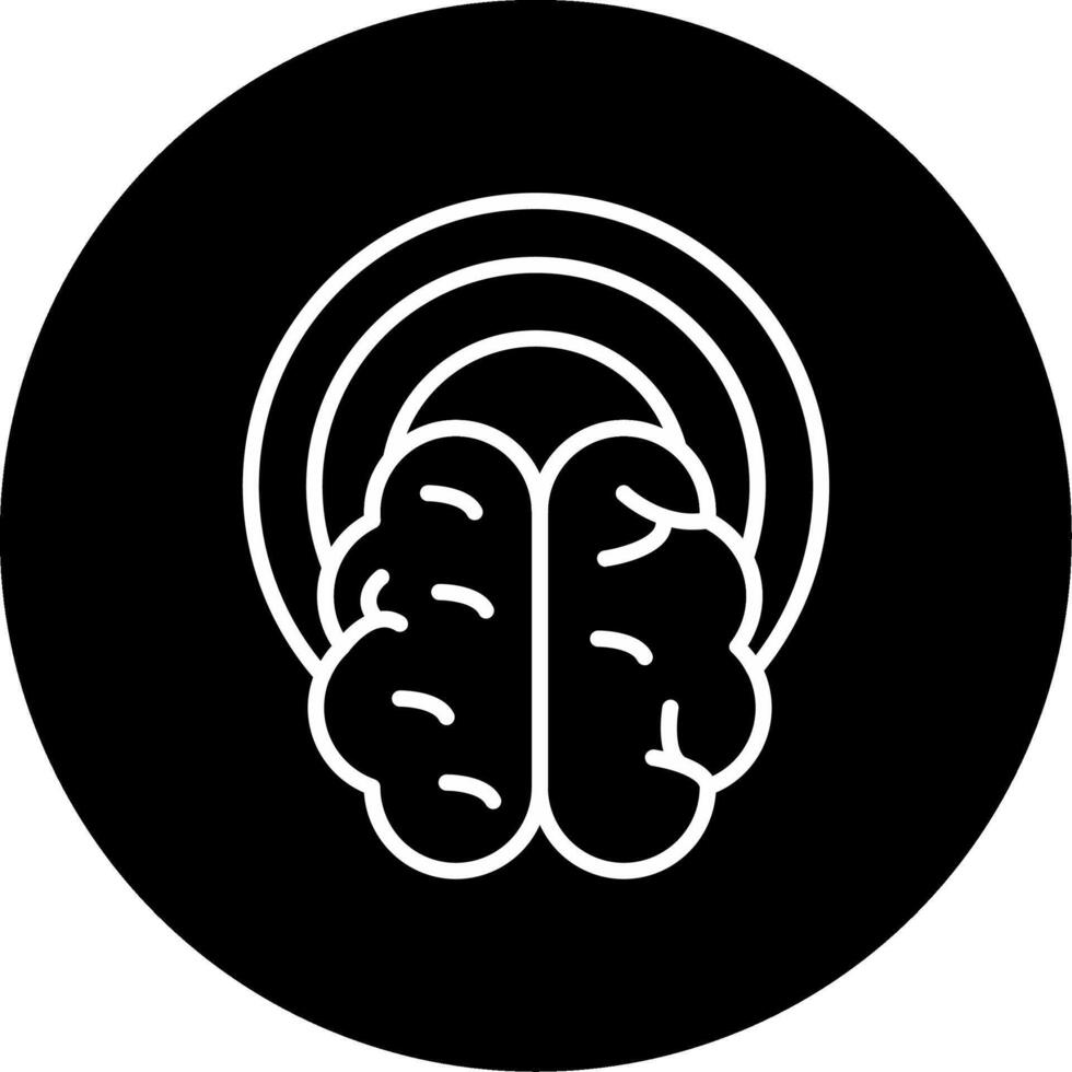 ADHD Psychology Concepts Line Circle Inverted vector