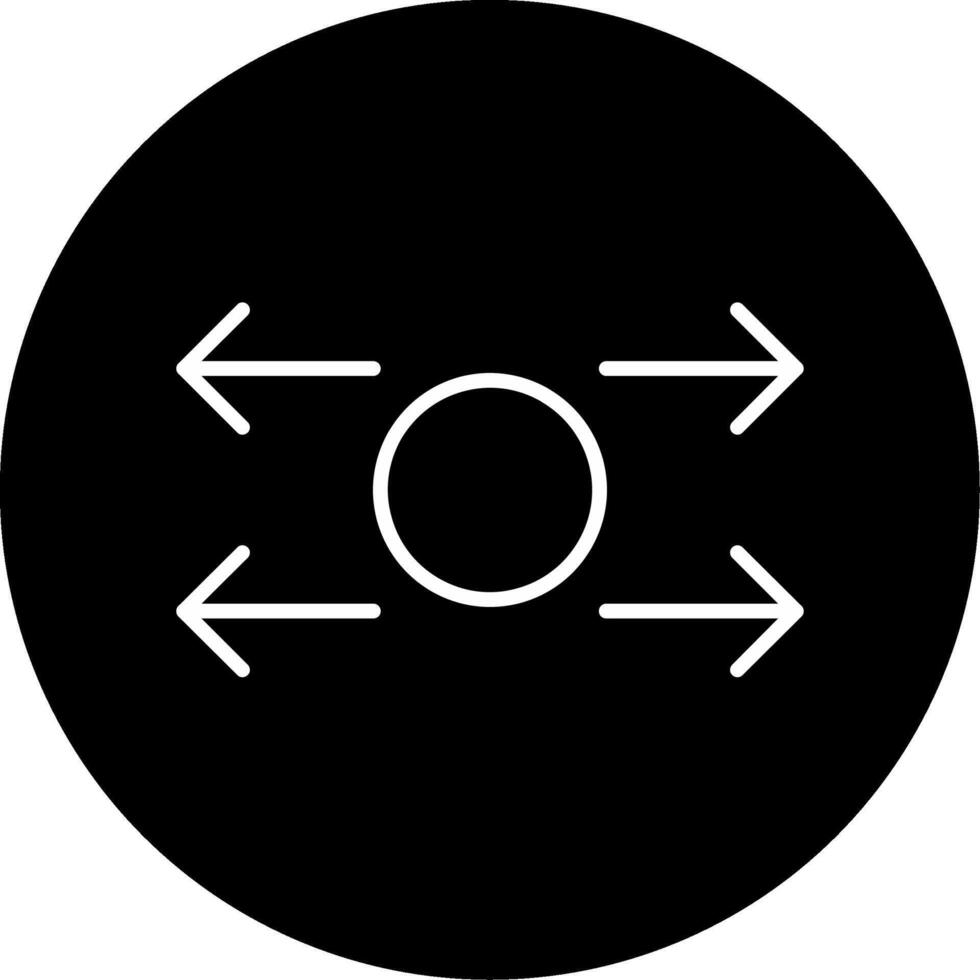 Chemistry Research Studies Line Circle Inverted vector