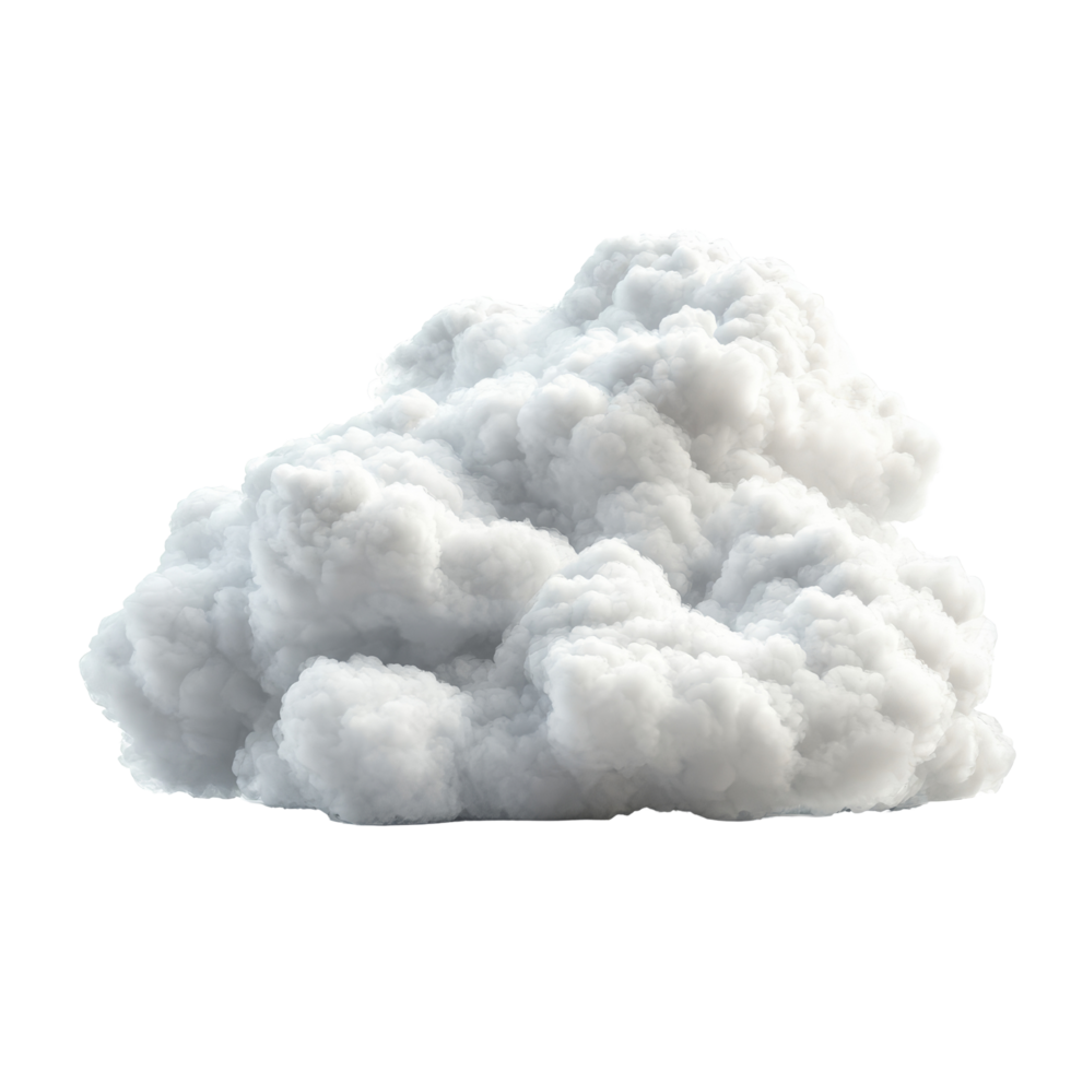 High resolution transparent cloud isolated against a clean transparent background for versatile creative use and design, HighResolution transparent Cloud isolated on transparent background png