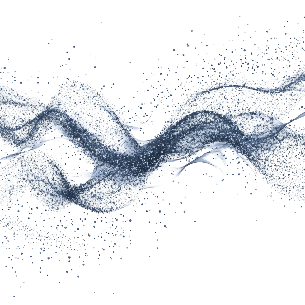 Converging particles create a mesmerizing flow in a digital ecosystem using hues, Converging Particles in Digital Ecosystem Flow transparent background Visualization png