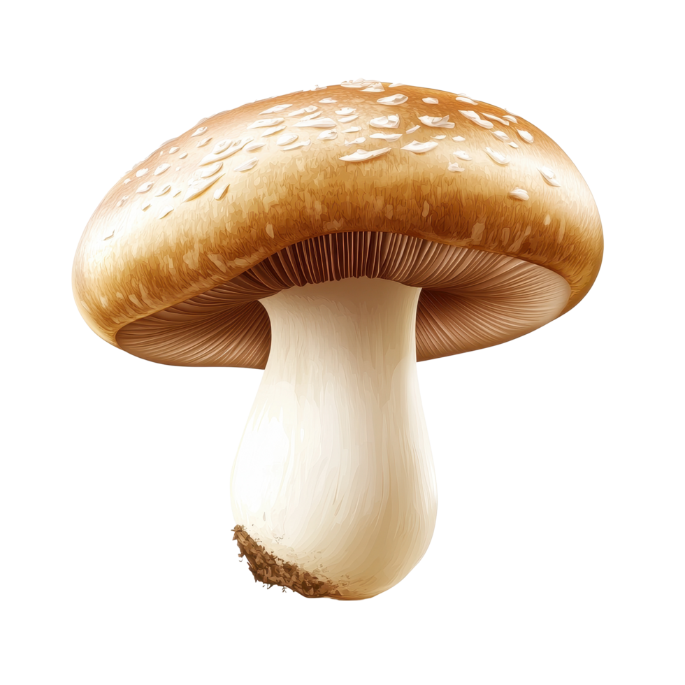 Fresh raw tasty mushroom isolated on a white background perfect for culinary use and food photography, Fresh raw tasty mushroom on aisolated on white background png