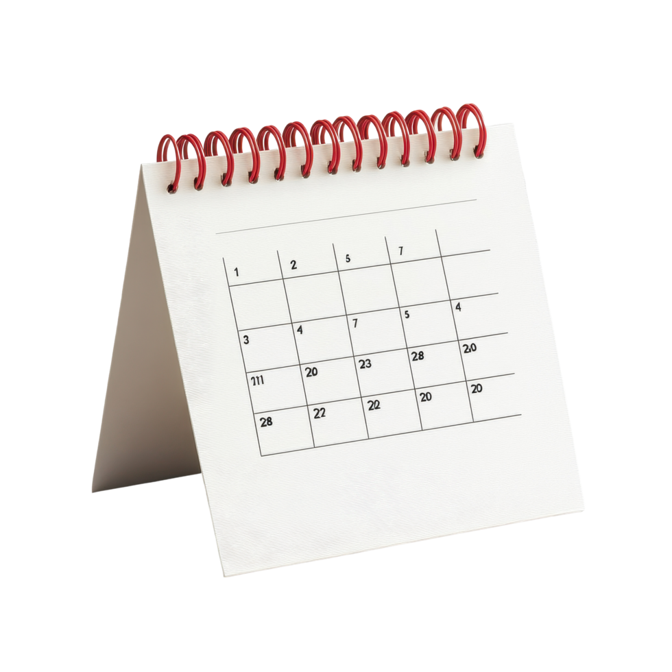 March calendar page on a plain Transparent background for planning and scheduling activities, table calendar 2025 march isolated on White background png
