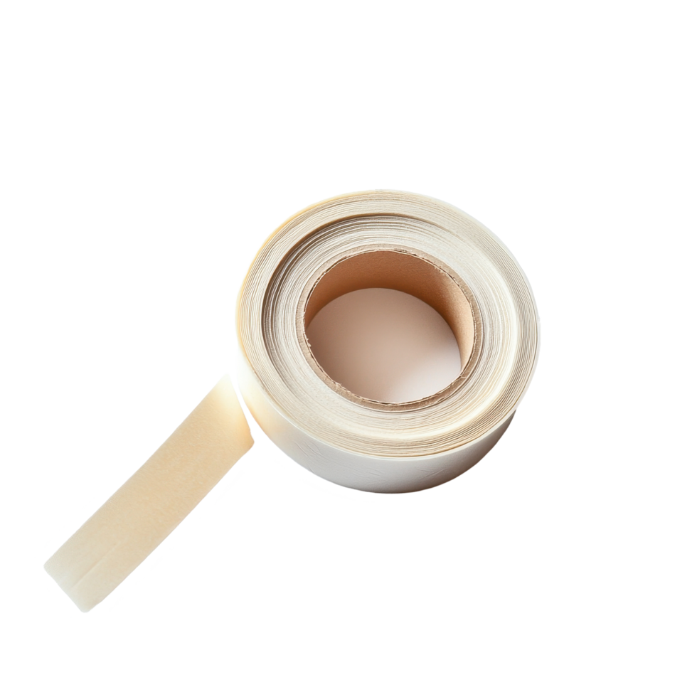 White masking tape on a neutral background ideal for crafts and home improvement projects, Masking tape, Transparent background png