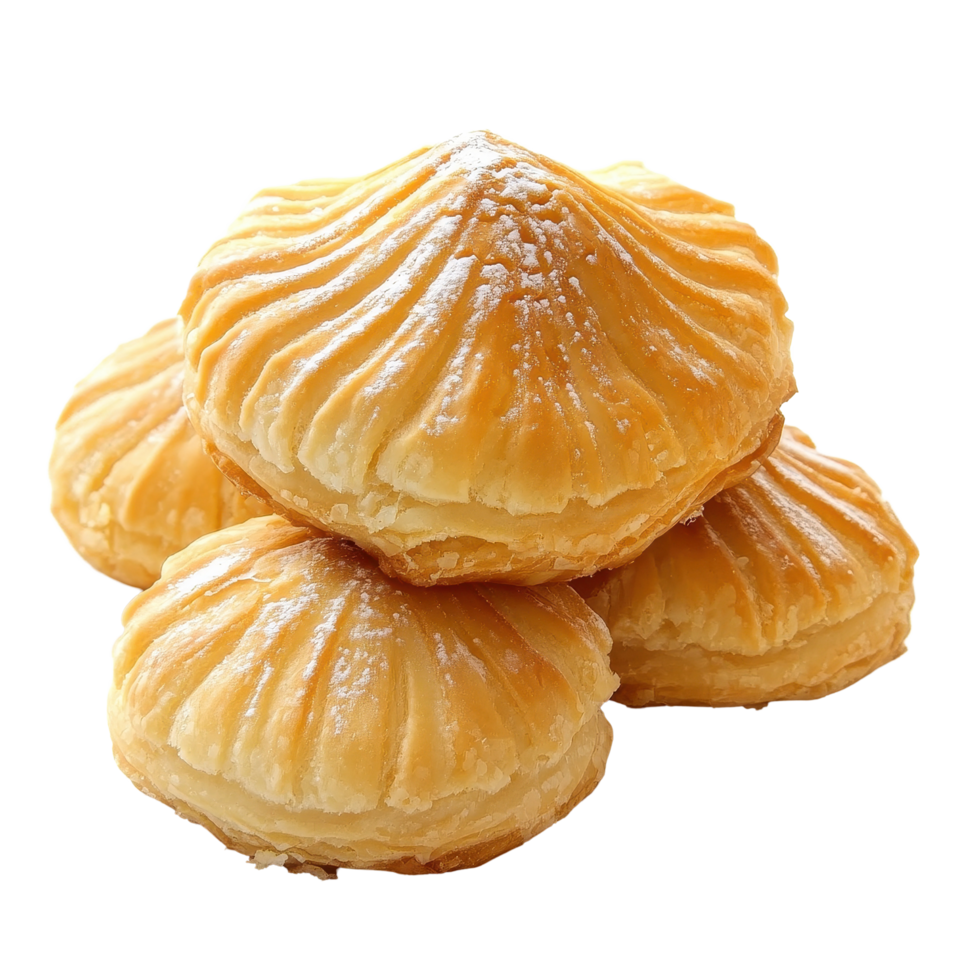 Delicious maamoul pastries displayed on a clean Transparent background, perfect for festive occasions and gatherings, maamoul isolated on White background png