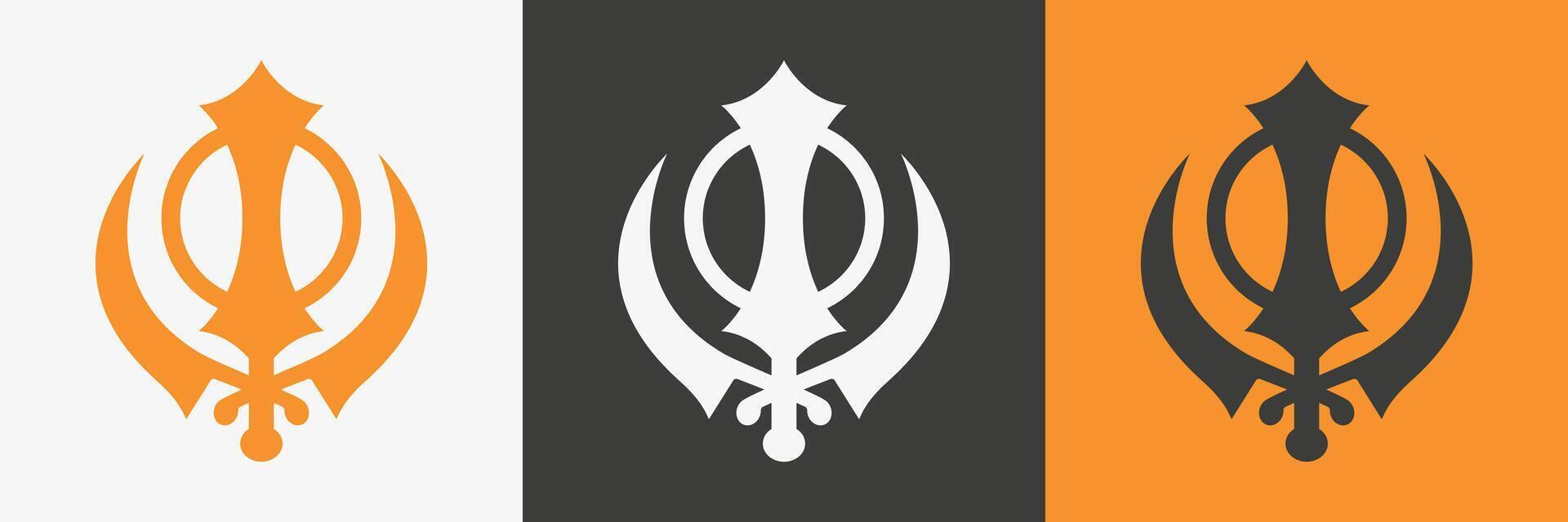Set if symbol khanda vector
