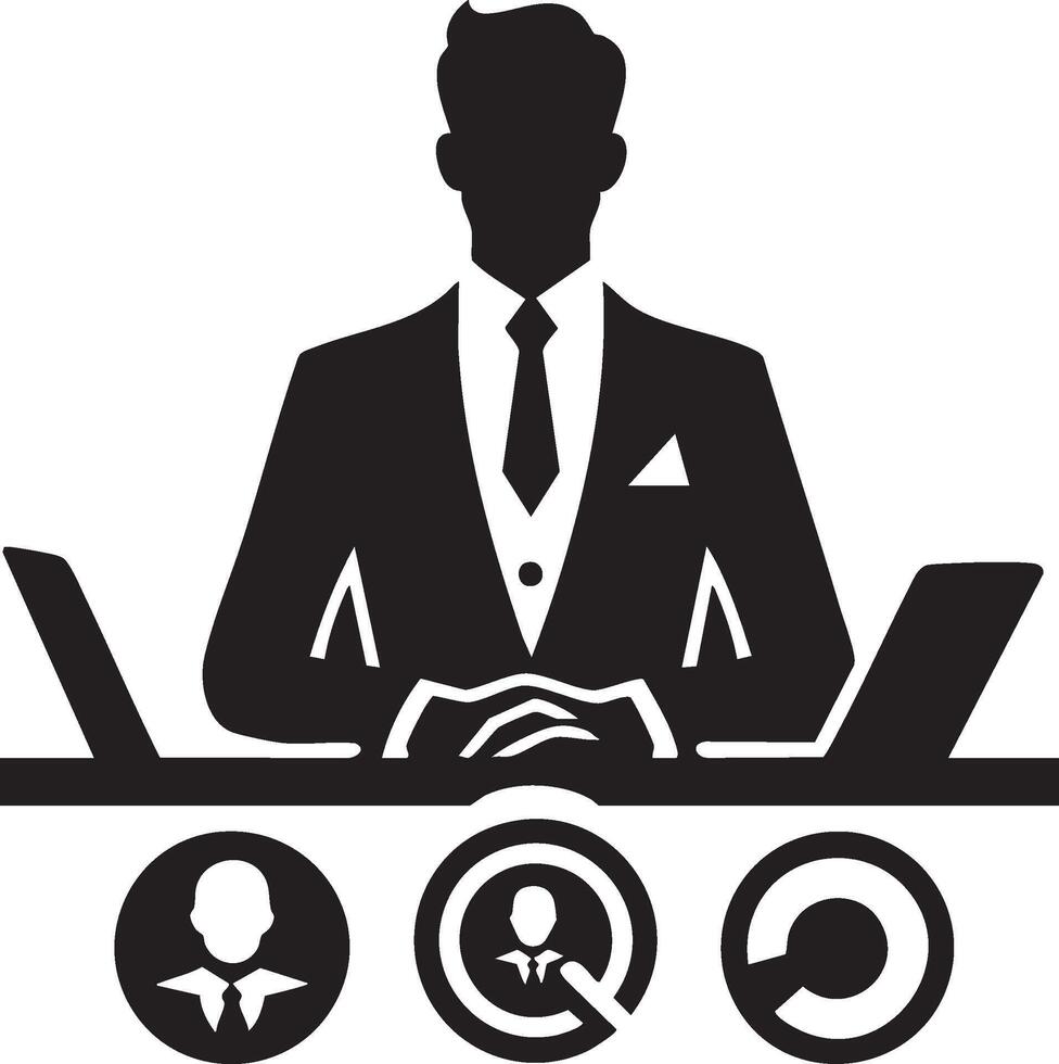 Logo of The Ultimate Guide to Effective Business Communication vector