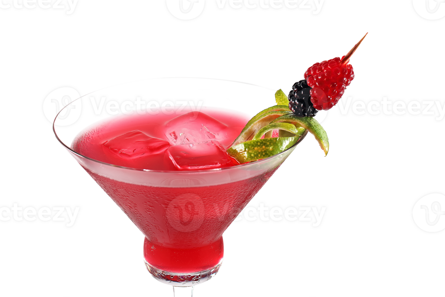 Negroni, a classic Italian drink with Campari, vermouth and gin on neutral background png