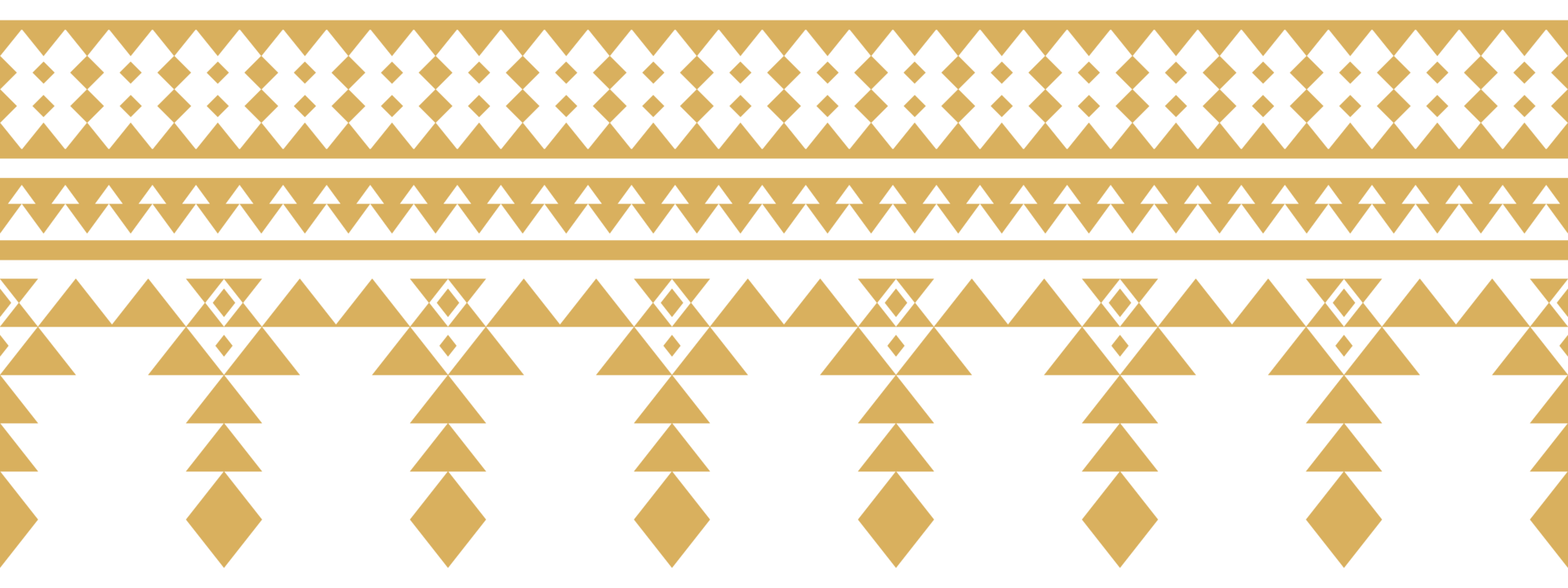 Seamless tribal textile motif in ethnic aztec border design. png