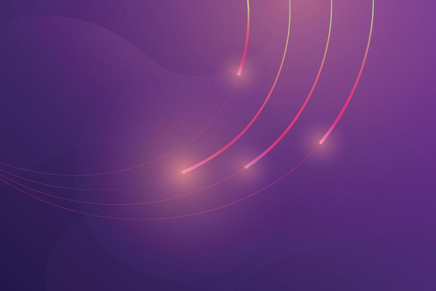 Quiet digital technology background. light effect, Internet network connection, speed transfer data communication, cyber nano information. Modern Pink purple cyber light trails. vector