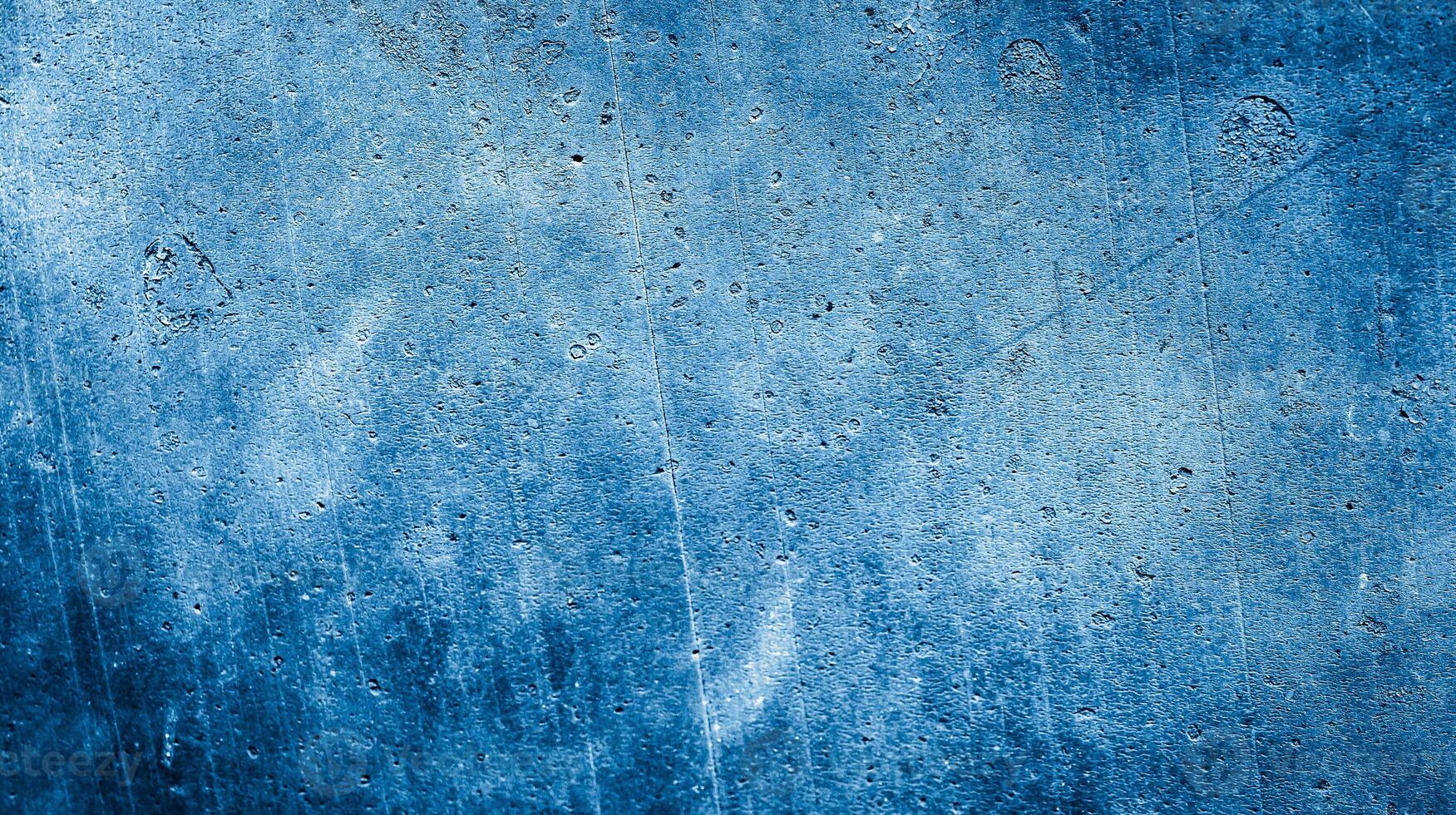 wall blue paint with an interesting texture photo