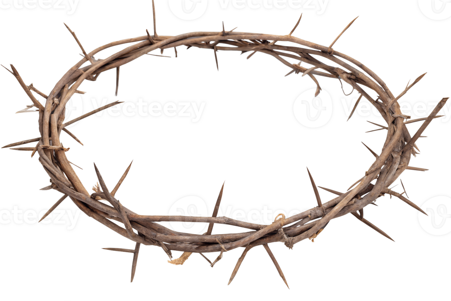 Woven crown of thorns a sacred emblem of redemption and belief png