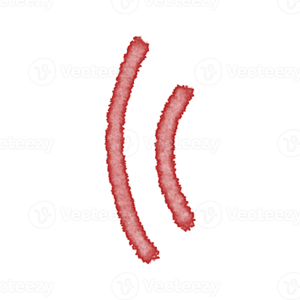 Energetic Red Marker Art Icons png