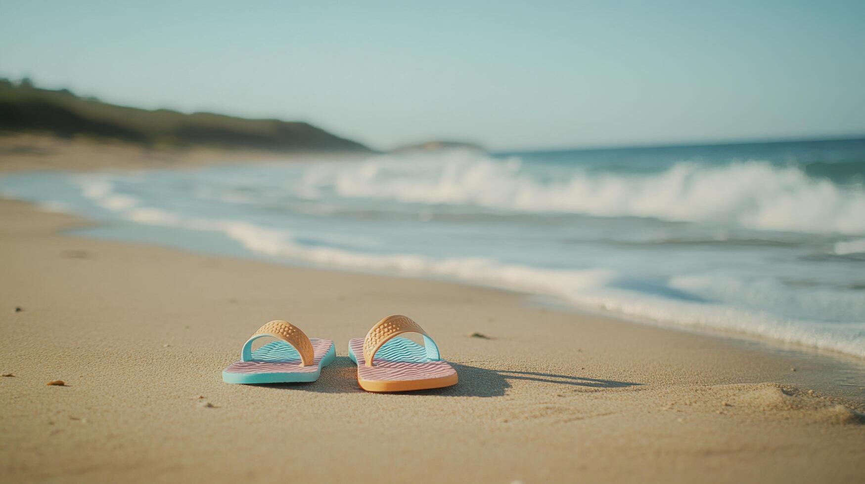 Sandy Vibrance with Flip Flops photo