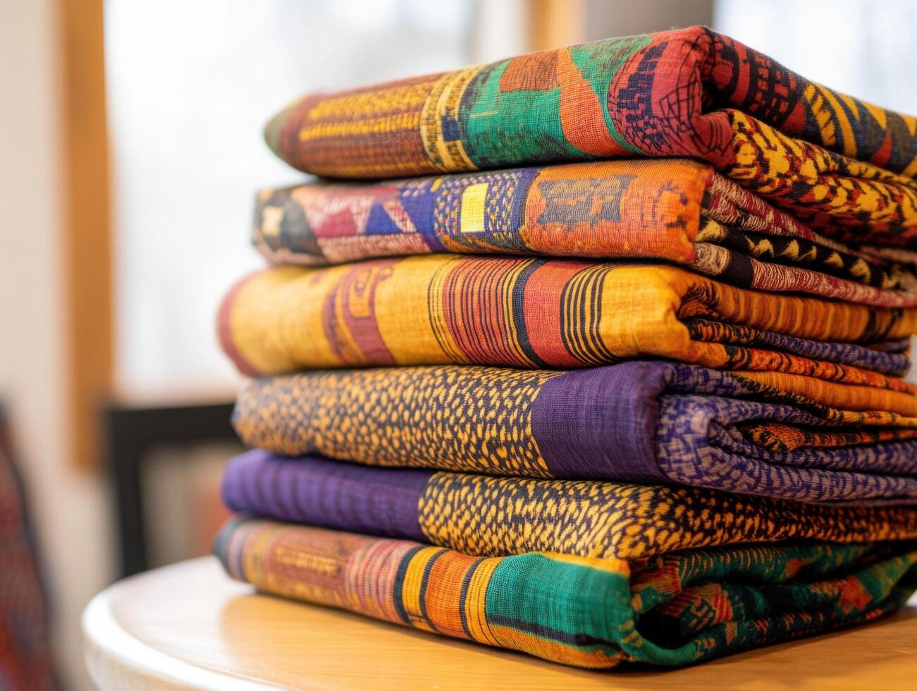 Kente Patterns in Home Interiors photo