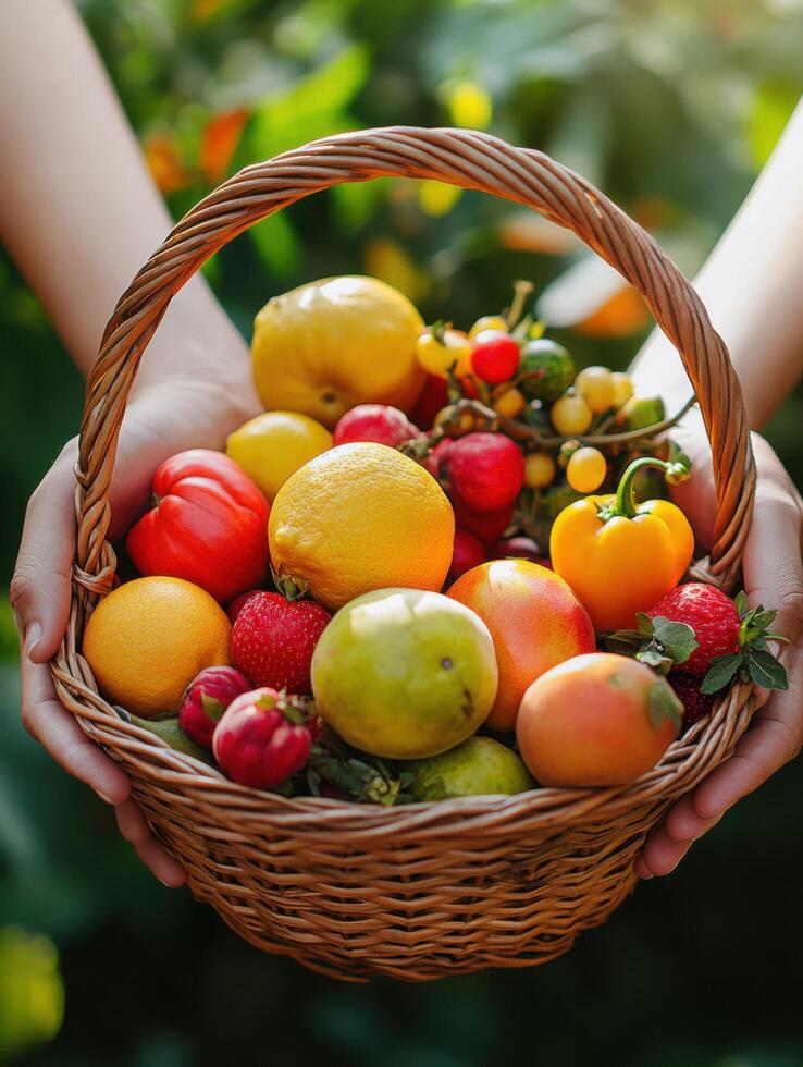 Calmness in Holding Natural Offerings photo