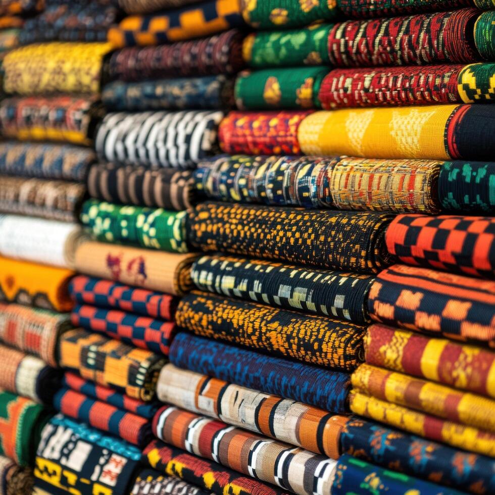 Authentic Kente Designs in Variety photo