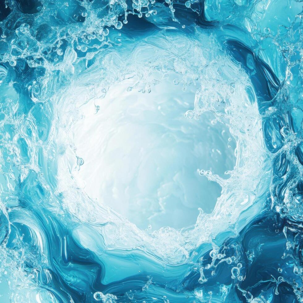 Energetic Fluid Paint Motion Inspired Marble Texture photo