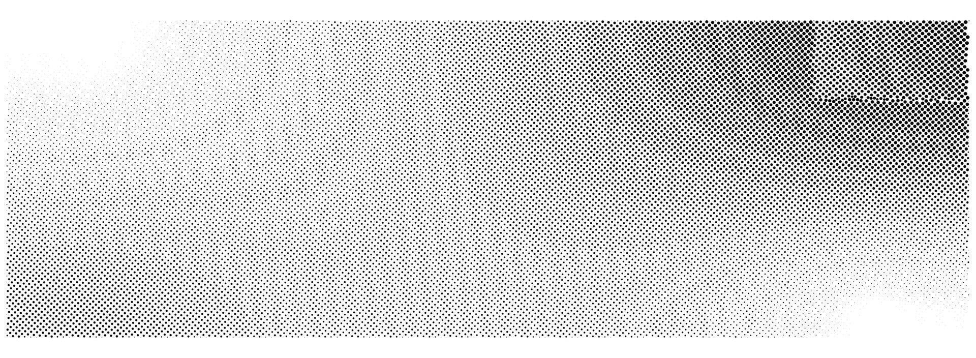 Realistic geometric rectangle shape dotted halftone texture on white background. Dotted halftone pattern shape patterns. Dotted texture effects. Trendy backdrop halftone art and designs. vector