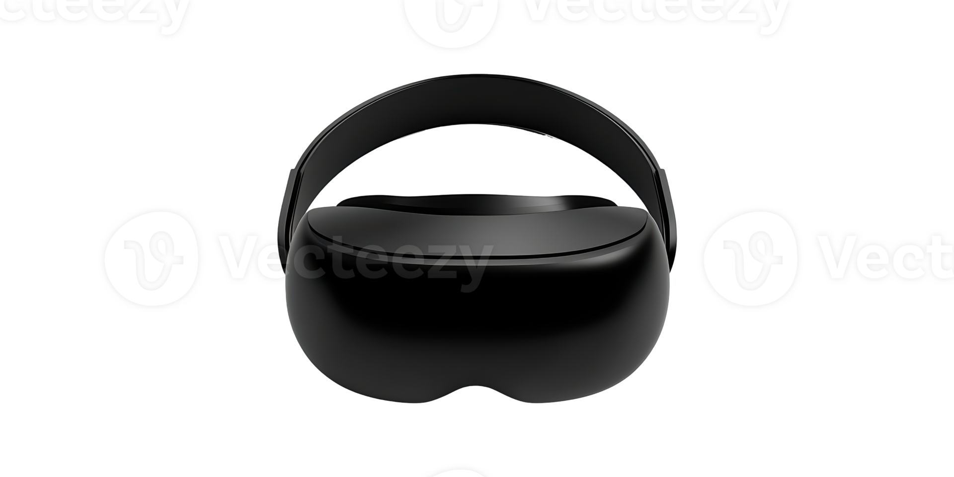 Virtual Reality Headset. Immersive Technology For Gaming And Simulation Isolated On Transparent Background png