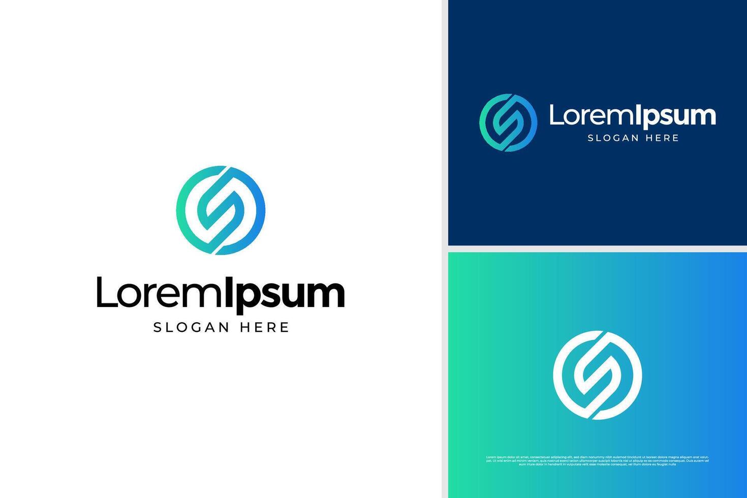 Letter S sport logo design concept. Initial S yoga logo template vector
