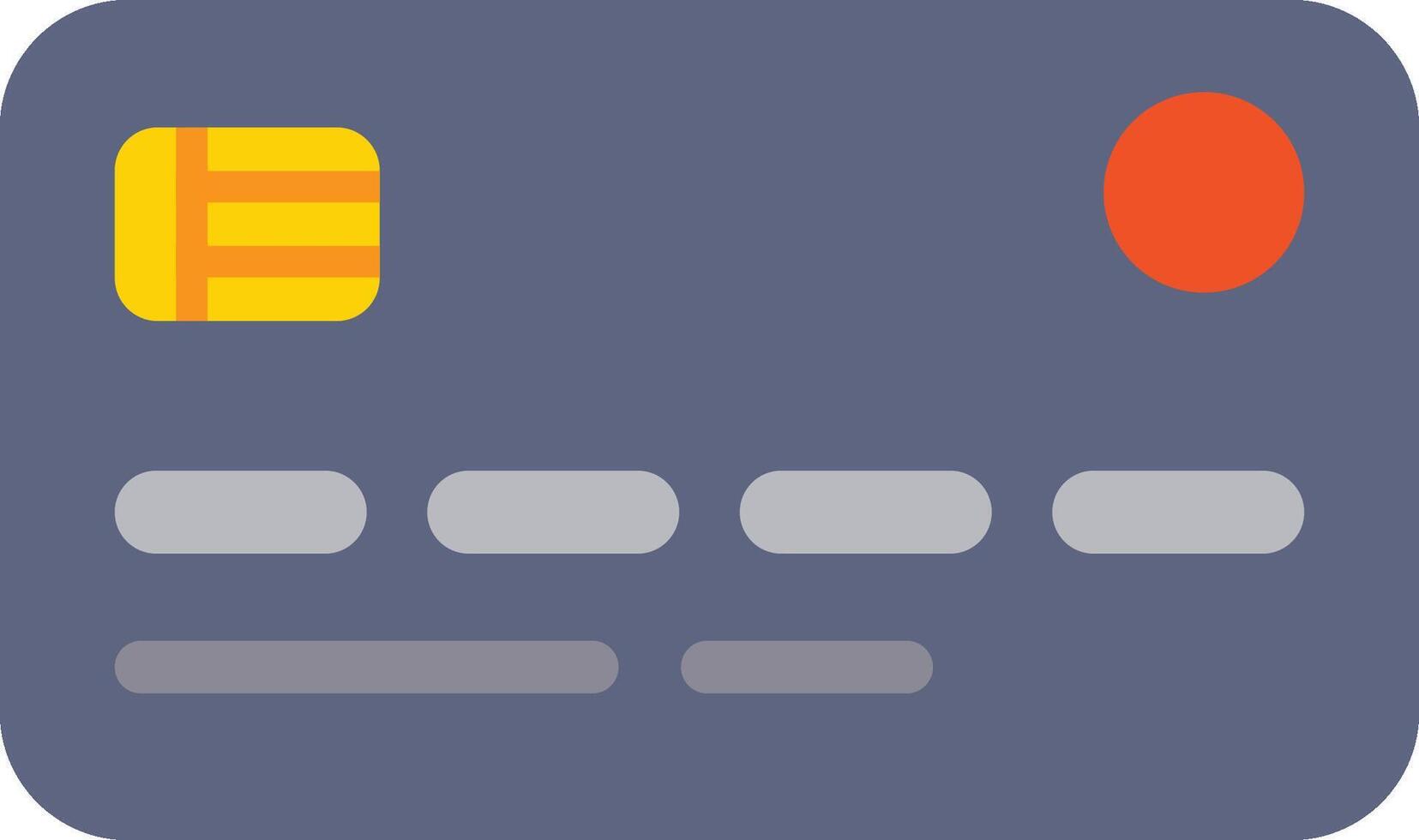 credit debit card icon. stock illustration vector
