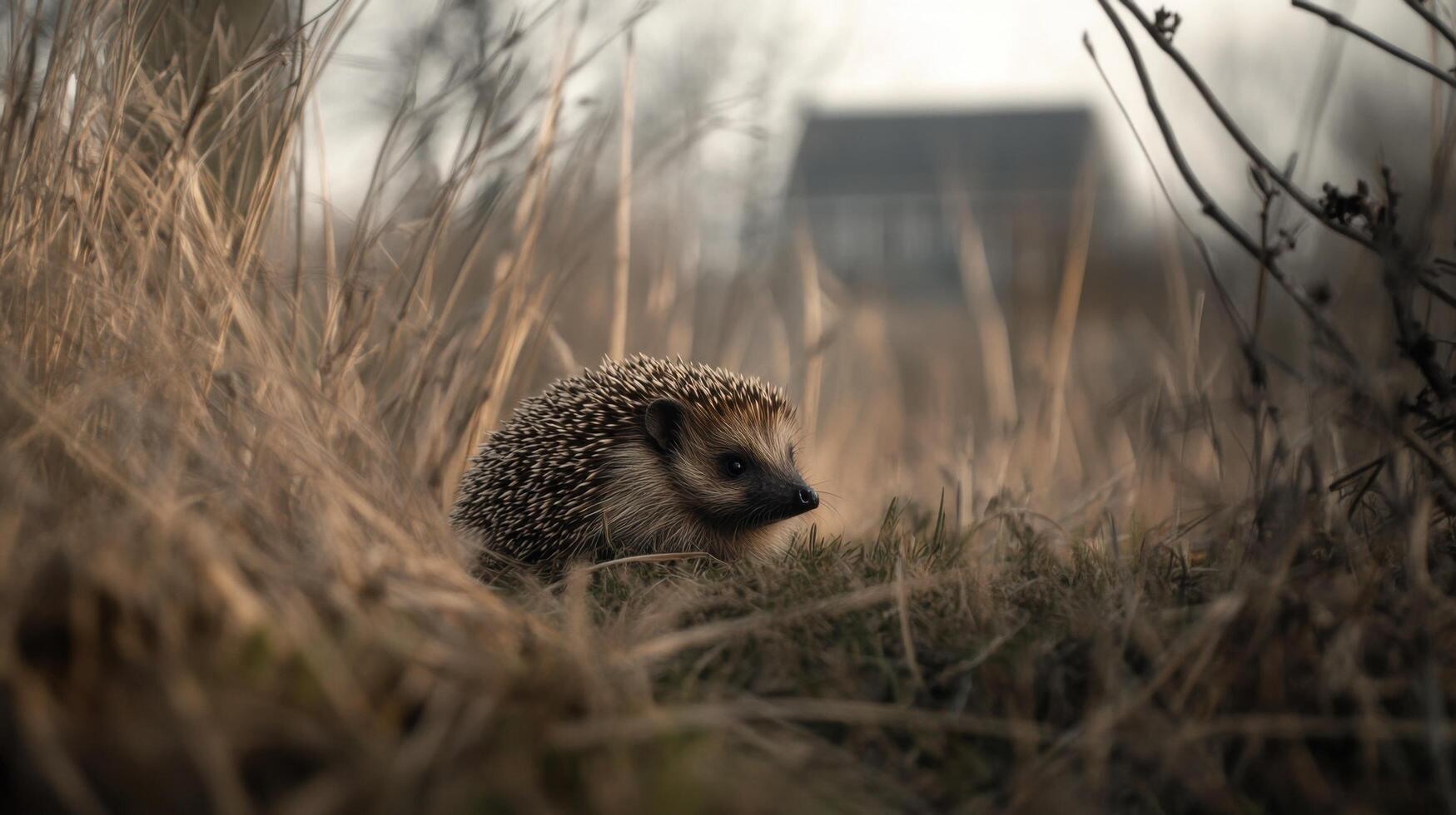 Grassy Haven for a Hedgehog photo
