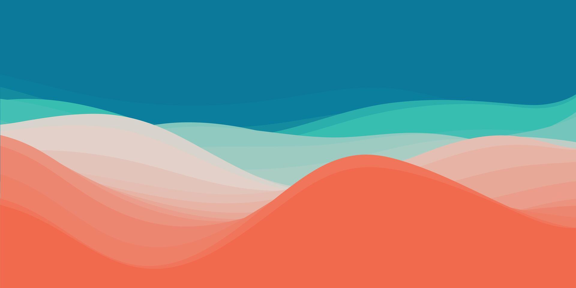 Trendy abstract colorful flowing wave shape isolated on white background. Design element for technology, science, music or modern concept vector