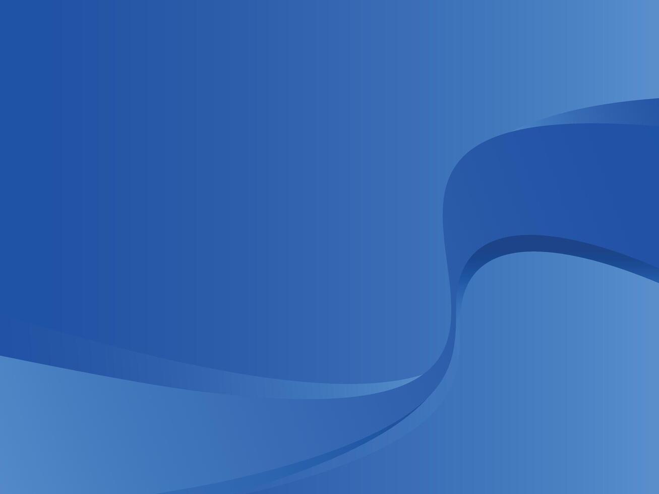 Blue wave abstract background, web background, banner design, creative cover design, backdrop, minimal background vector