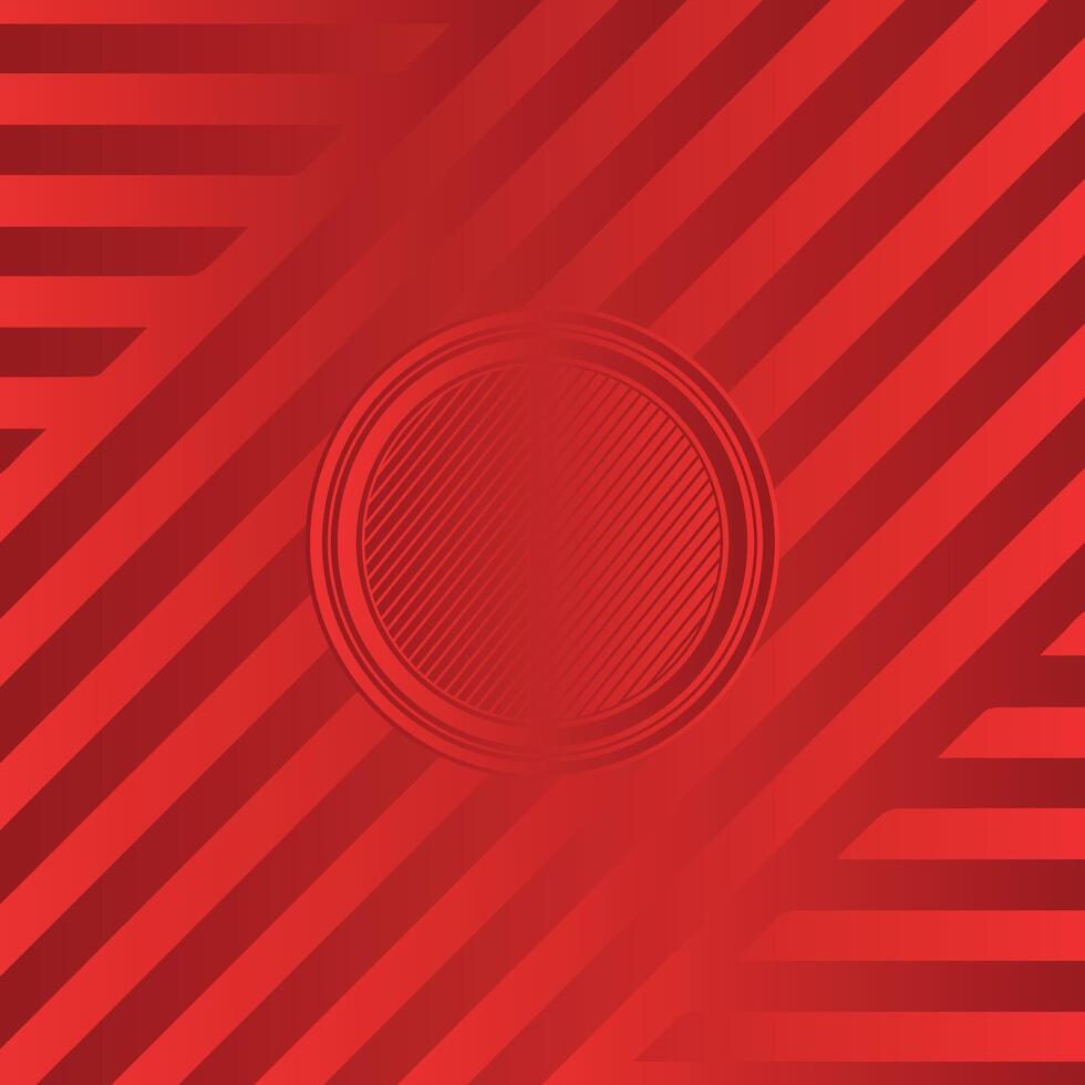 Red abstract background with glowing geometric lines. Modern shiny red gradient diagonal lines pattern. Futuristic technology concept. Suit for poster, cover, banner, presentation, website vector