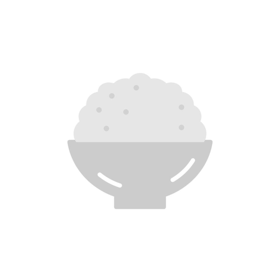 Rice icon simple flat illustration vector