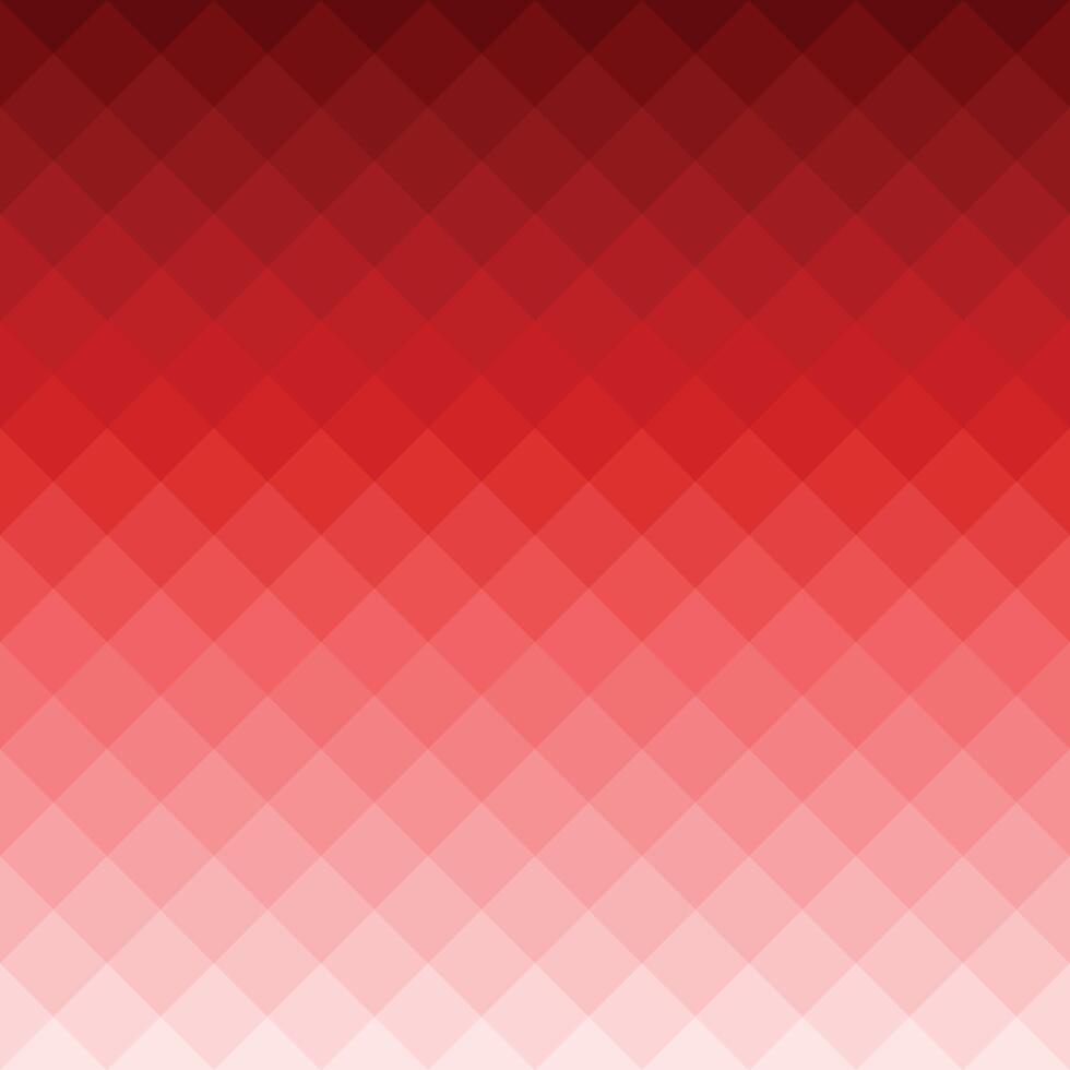 Red gradient boxes seamless pattern background vector