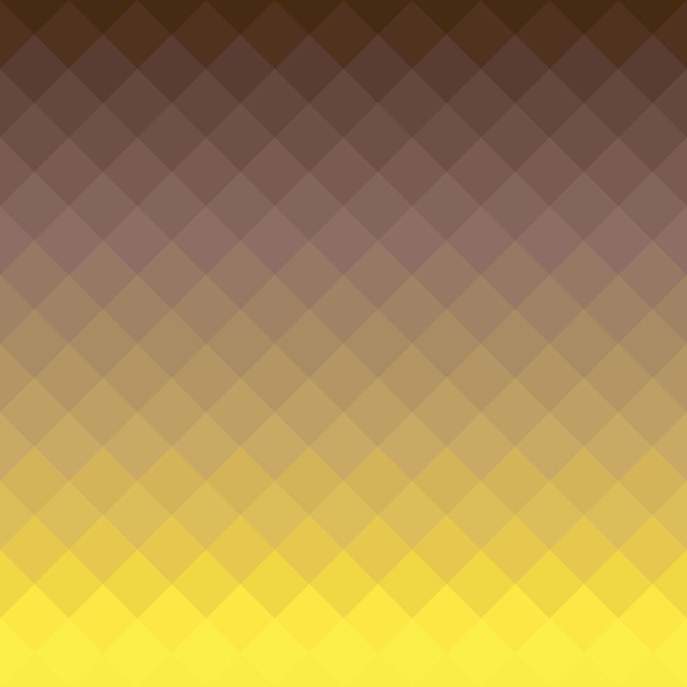 Brown yellow gradient box seamless pattern background vector