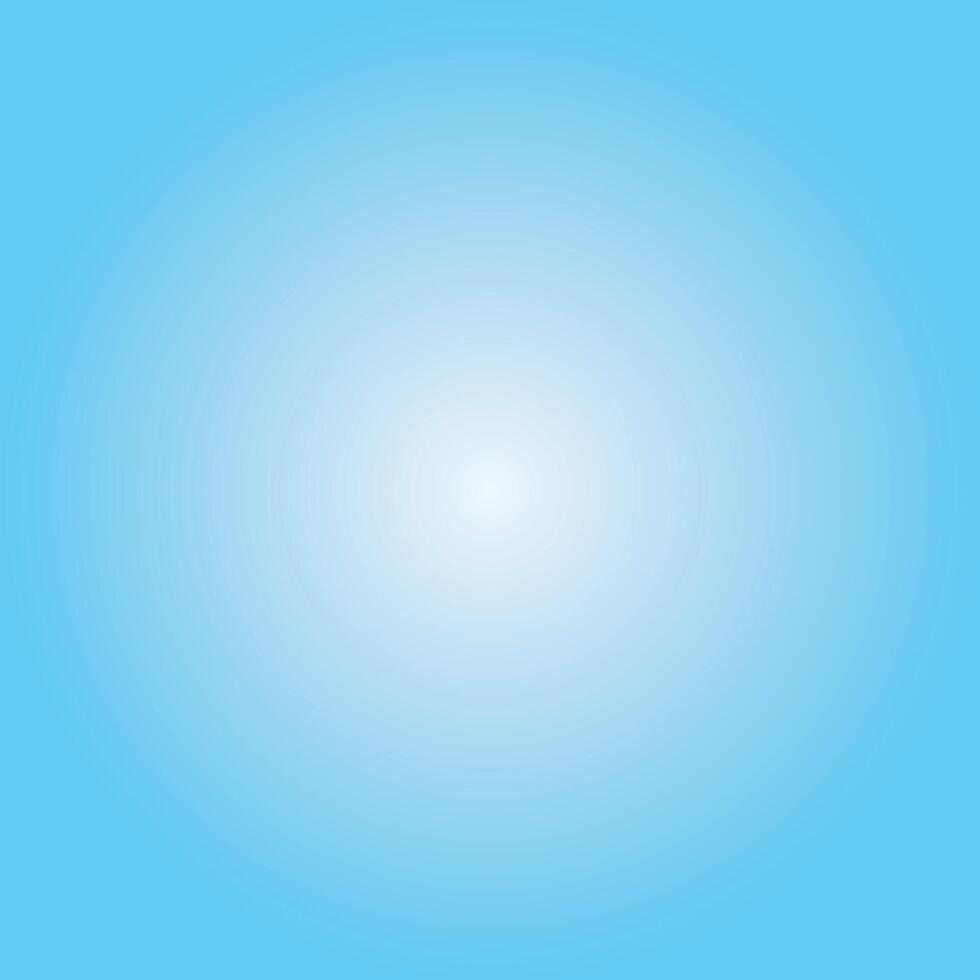 A blue sky with a bright light in the center vector