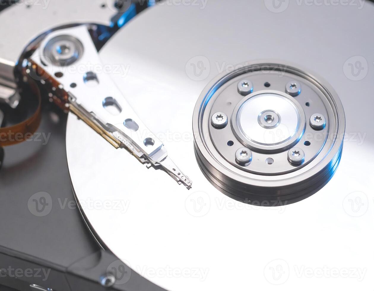 Top View of Computer Storage Device photo