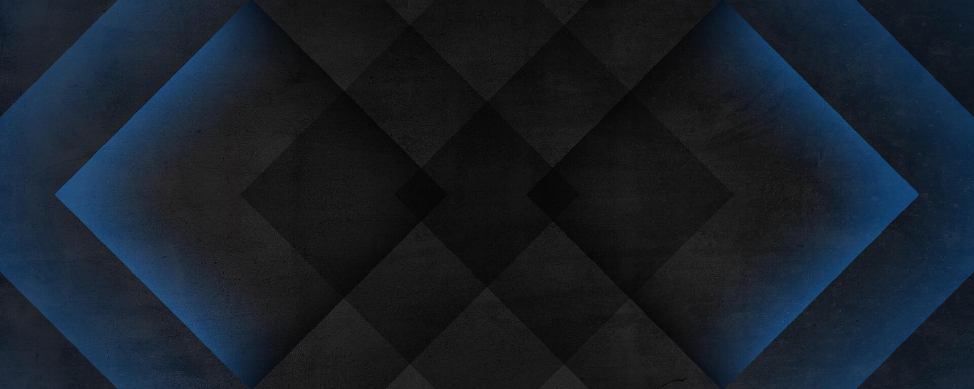 Futuristic Dark Blue Geometric Diamond Background with Modern Sci-Fi Tech Style for Banner, Website, Presentation, or App Interface Design vector