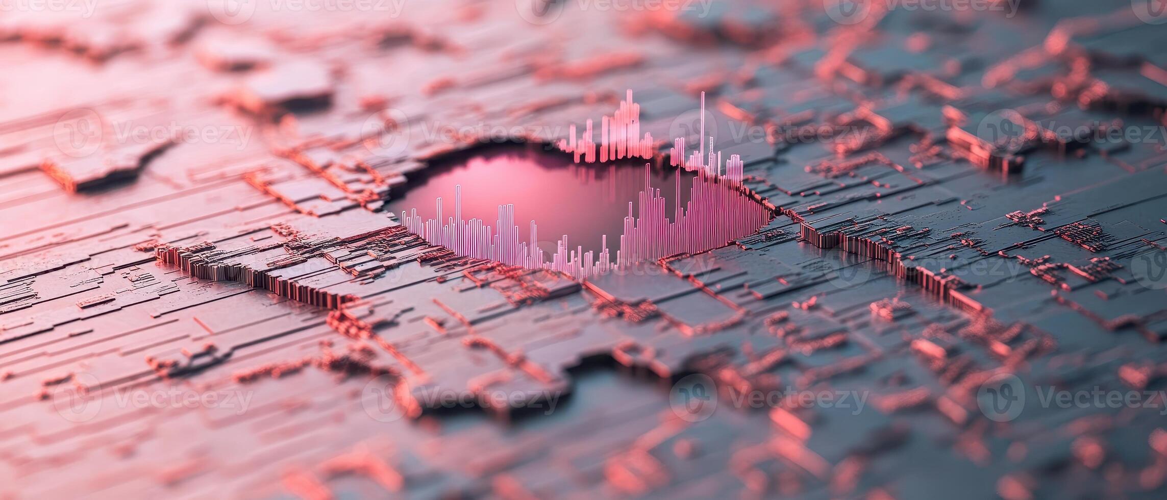 Abstract networks showing data lines. Complex system of neural networks processing information. Artificial intelligence structure of interconnected systems. Computer learning background. photo