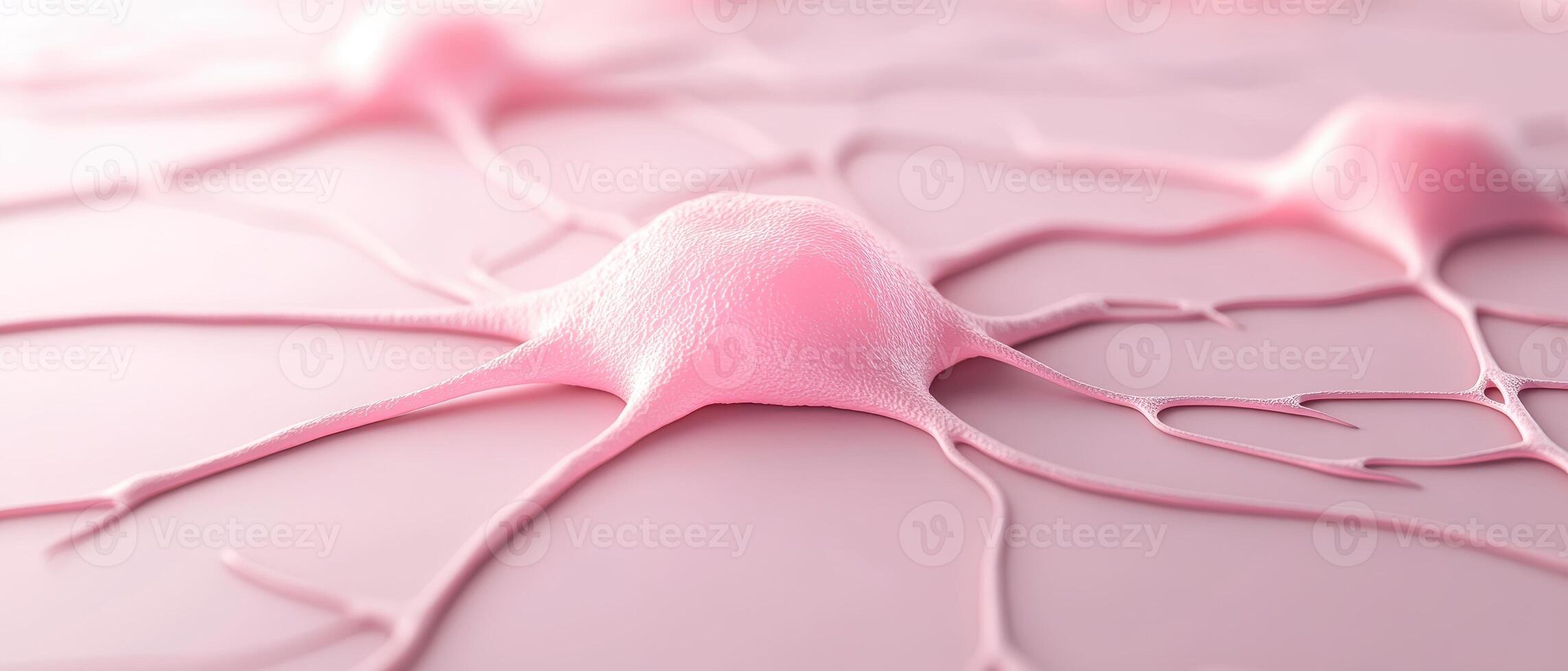 Pink Neural Net Deep Connection Networks Pink Background Learning System Artificial Brain Simulation Intelligence Model Connectivity photo